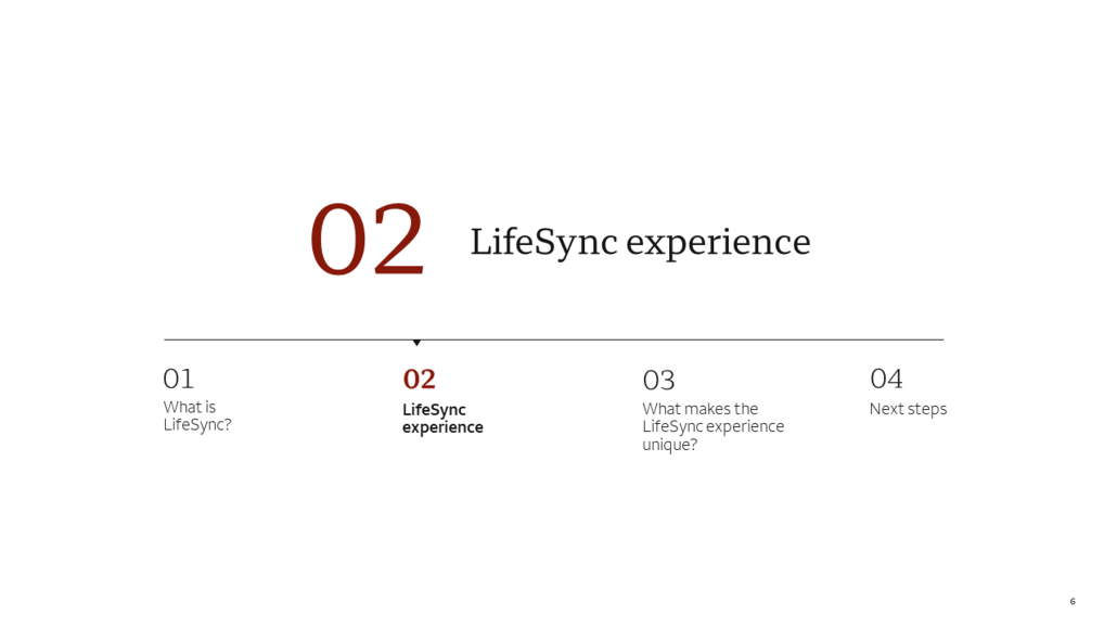 LifeSync Experience
